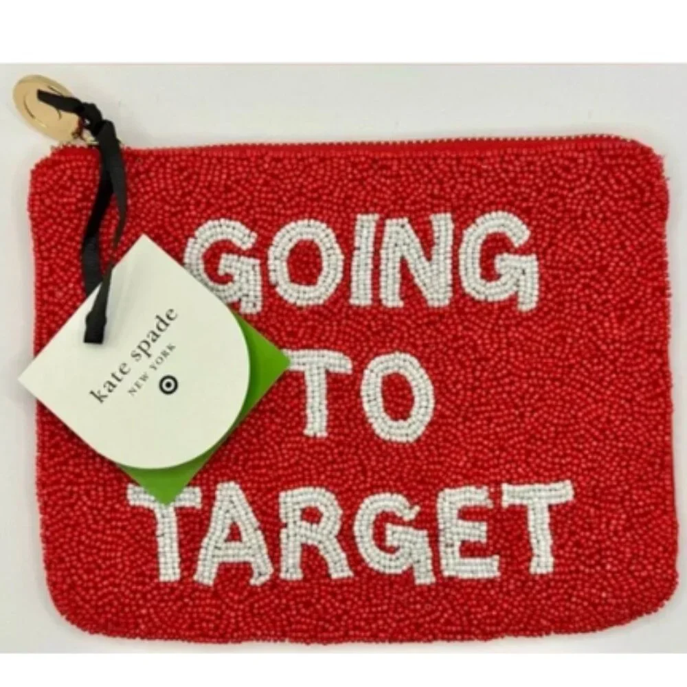 kate spade x Target “GOING TO TARGET” Beaded Clutch – Limited Edition